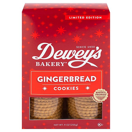 Deweys Cookie Gingerbread Mrvian - 9 Oz