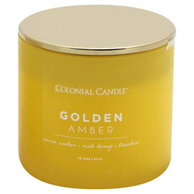 Colonial Candle Golden Amber 14.5 Ounce - Each