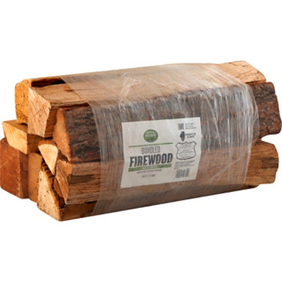 Open Nature Firewood Bundled Kiln Dried 0.60 Cu. Ft. - Each - Image 1