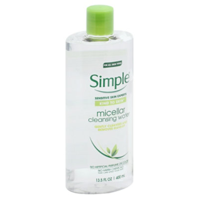 Simple Micellar Cleansing Water - 13.5 Fl. Oz. - Image 1