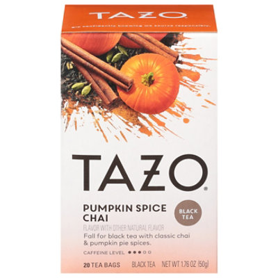 Tazo Pumpkin Spice Tea Bag - Each - Image 3