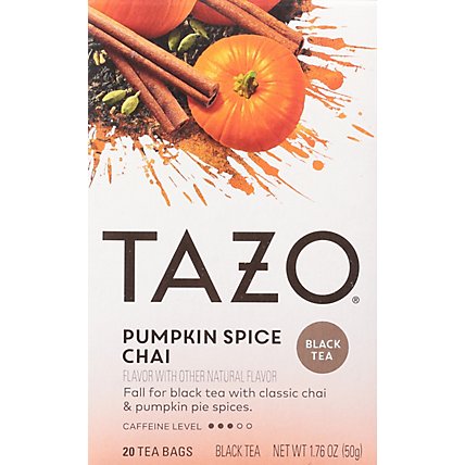 Tazo Pumpkin Spice Tea Bag - Each - Image 2