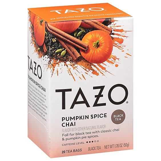 Tazo Pumpkin Spice Tea Bag - Each