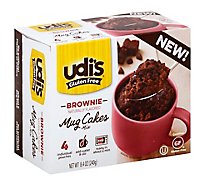 Udis Gluten Free Mug Cake Mix Brownie - 8.4 Oz