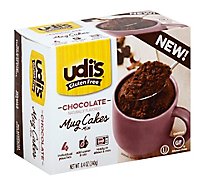 Udis Gluten Free Mug Cake Mix Chocolate - 8.4 Oz