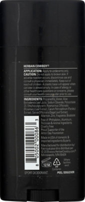 Herban Cowboy Deodorant Sport - 2.8 Oz - Image 4