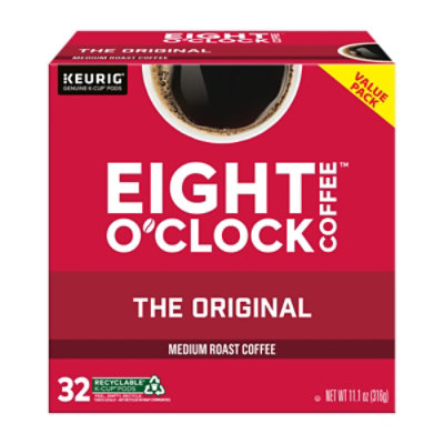 Eight O Clock Coffee Arabica K-Cup Pods Medium Roast The Original - 32-0.34 Oz - Image 2