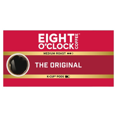 Eight O' Clock The Original Medium Roast Ground Coffee Value Pack K-Cup Pods  - 32 Count - Image 5