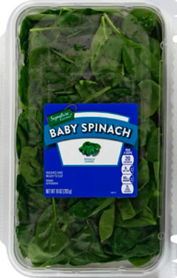 Signature Farms Spinach Baby Clamshell - 10 Oz - Image 2