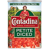 Contadina Petite Cut Diced Tomatoes In Rich Tomato Juice - 14.5 Oz - Image 2