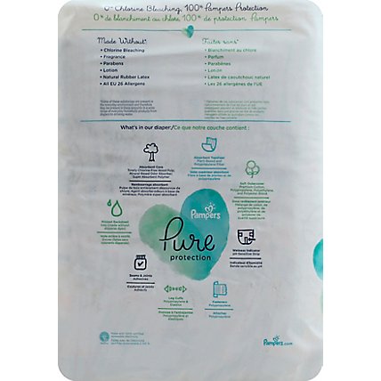 Pampers Pure Protection Diapers Size 5 - 20 Count - Image 3