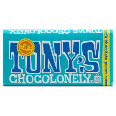 Tonys Cho Bar Choc Drk Pecan Ccnt - 6.35 Oz