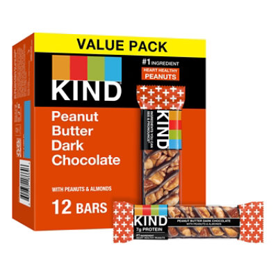 KIND Bar Peanut Butter Dark Chocolate - 12-1.4 Oz - Image 2