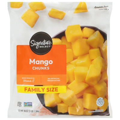 Signature SELECT Mango Chunks Family Size - 48 Oz