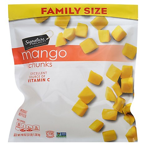 Signature SELECT Mango Chunks Family Size - 48 Oz