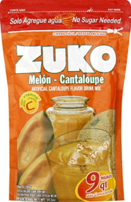 Zuko Drink Mix Melon Cantaloupe - 14.1 Oz - Image 2