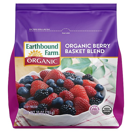 Earthbound Farm Organic Berry Basket Blend - 10 Oz