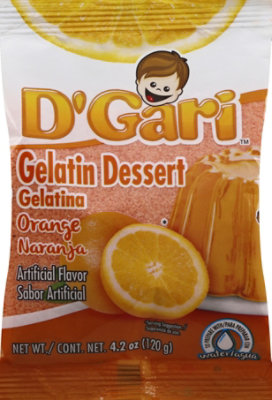 DGari Gelatin Dessert Orange - 4.2 Oz - Image 2
