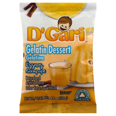 DGari Gelatin Dessert Eggnog - 4.2 Oz - Image 1