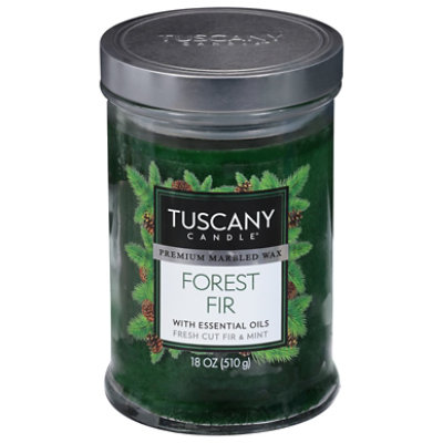 Tuscany Candle Premium Marbled Wax Candle Fraser Fir - 18 Oz - Image 3