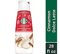 Starbucks Coffee Creamer Liquid Cinnamon Dolce Latte - 28 Fl. Oz.