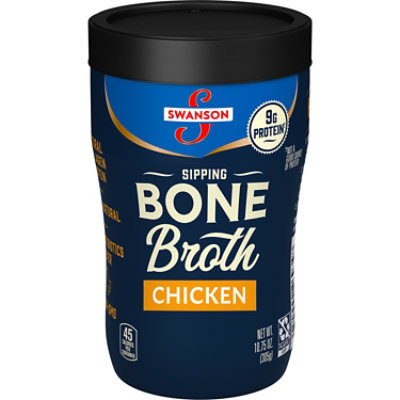 Swanson Bone Broth Sipping Chicken - 10.5 Oz