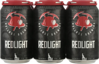 Wallace Redlight Irish Red Ale In Cans - 6-12 Fl. Oz. - Image 4