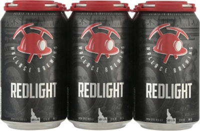Wallace Redlight Irish Red Ale In Cans - 6-12 Fl. Oz. - Haggen