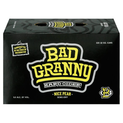 Bad Granny Nice Pear Cider In Cans - 6-12 Fl. Oz. - Image 3