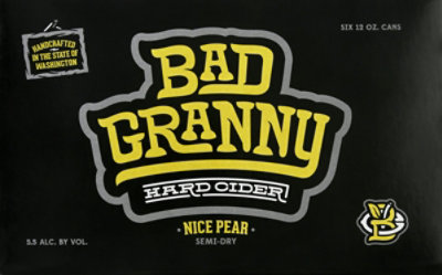 Bad Granny Nice Pear Cider In Cans - 6-12 Fl. Oz. - Image 6