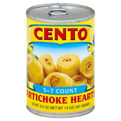 Cento Artichoke Hearts 5 To 7 Count - 14 Oz - Image 1