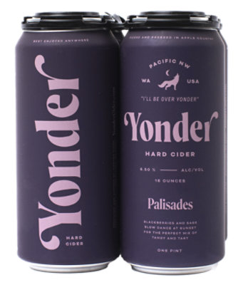 Yonder Blackberry In Cans - 4-16 Oz - Image 1