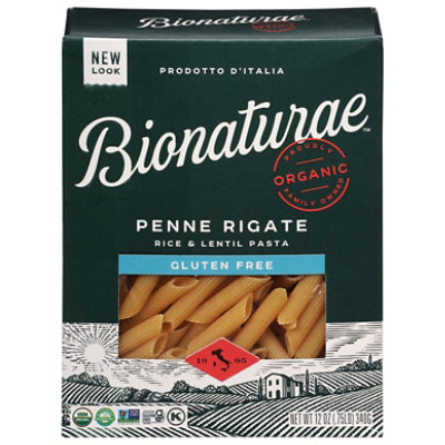 Bionaturae Pasta Organic Gluten Free Penne Rigate - 12 Oz