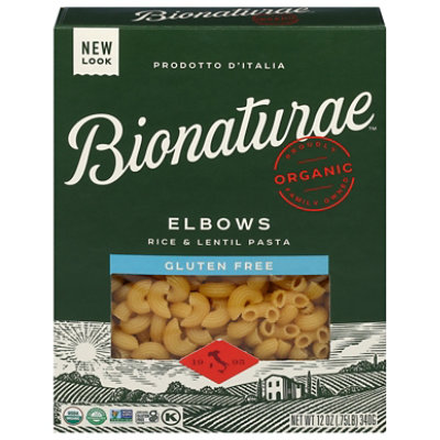 Bionaturae Pasta Organic Gluten Free Elbows - 12 Oz