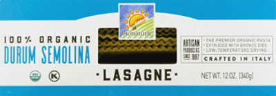 Bionaturae Pasta Organic Durum Semolina Lasagne - 12 Oz - Image 1