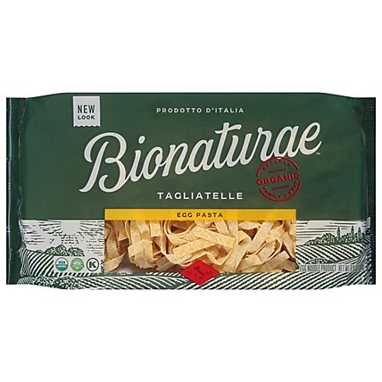 Bionaturae Pasta Organic Traditional Egg Tagliatelle - 8.8 Oz - Image 2