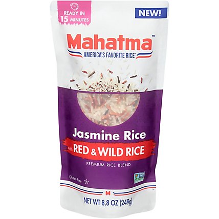 Mahatma Jasmine Red Rice & Wild Rice - 8.8 Oz - Image 2