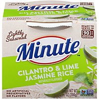 Minute Rice Jasmine Lightly Seasoned Cilantro And Lime - 7 Oz - Image 3