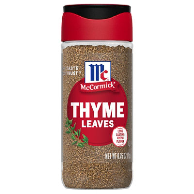 McCormick Whole Thyme Leaves - 0.75 Oz - Image 1