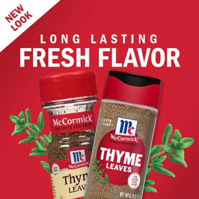 McCormick Whole Thyme Leaves - 0.75 Oz - Image 3