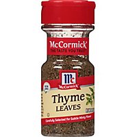 McCormick Whole Thyme Leaves - 0.75 Oz - Image 1