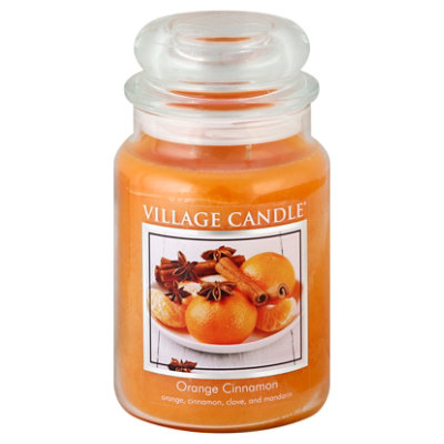 Village Candle Orange Cinnamon 26 Ounce - Each