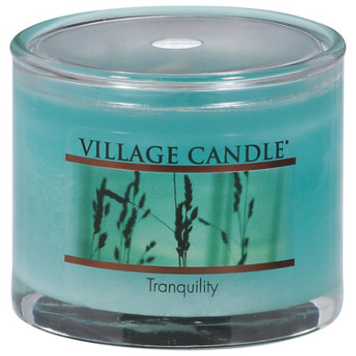 Vilalge Glass Votives Tranquility - 1.25 Oz