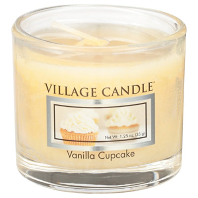Village Glass Votive Vanilla Cupcake - 1.25 Oz - Image 1