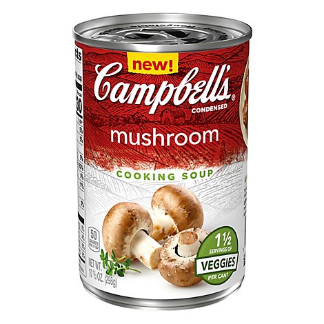 Campbells Condensed Soup Mushroom - 10.5 Oz