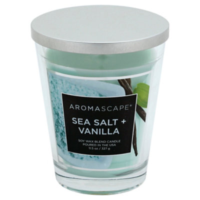 Chesapeake Bay Candle Aromascape Candle Sea Salt + Vanilla 11.5 Ounce - Each