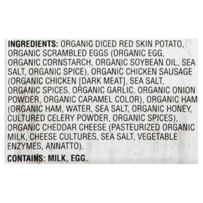 O Organics Scramble Bowl Egg Chicken Sausage Ham - 7 Oz - Image 5