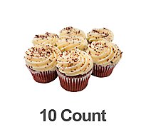 Cupcakes Red Velvet 10ct