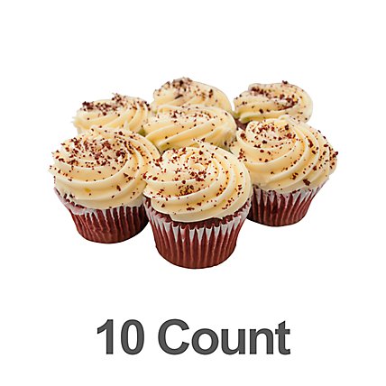 Cupcakes Red Velvet 10ct - Image 1