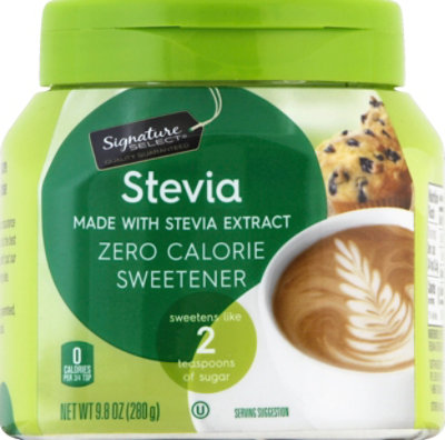 Signature SELECT Stevia Sweetener Canister - 9.8 Oz - Image 2